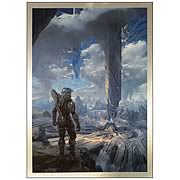 Halo 4 Master Chief Requiem Metallic Artwork Print